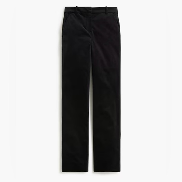 J. Crew Factory Women’s Velvet Kallie Pant BU803 Size 4 In Black NWOT - Picture 4 of 5